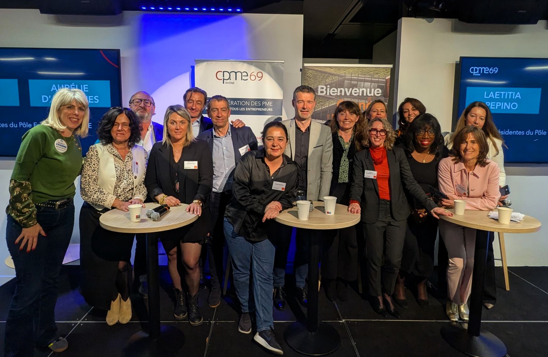 Philippe Montanay journaliste animateur de la table ronde ego en entreprise cpme Rhône