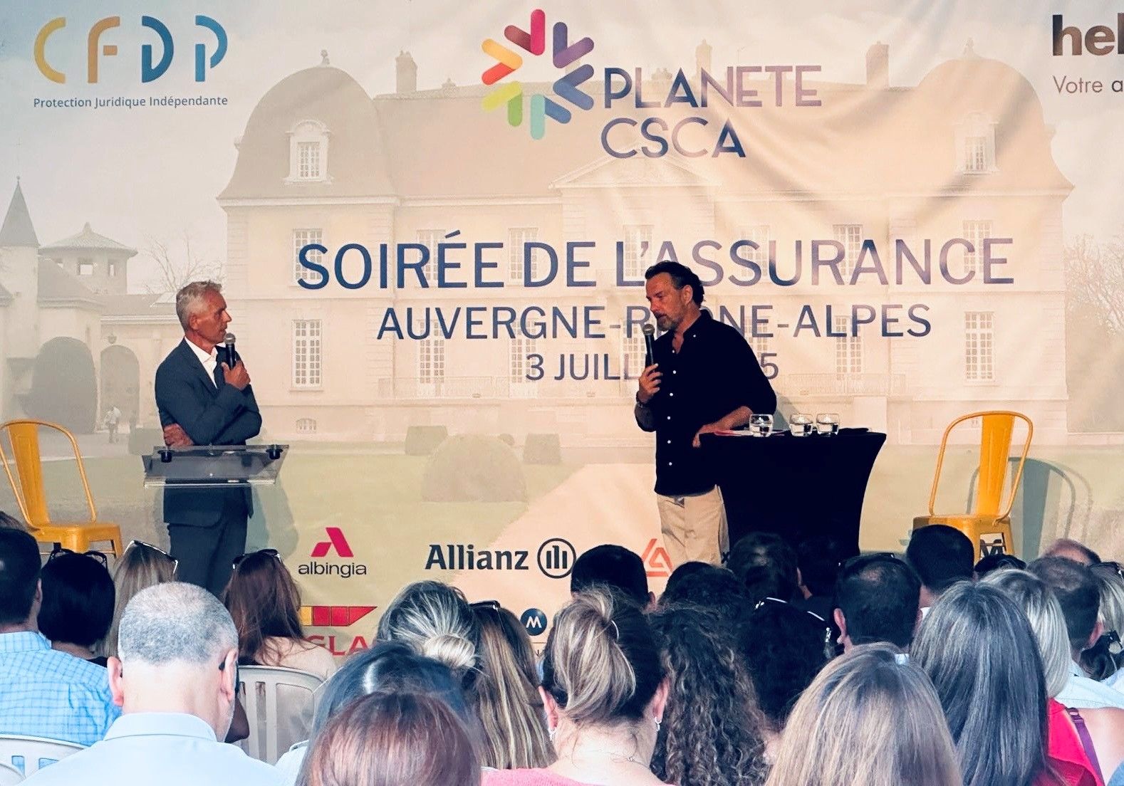 Philippe Montanay anime la conference planete CSCA AURA avec Jérôme Kerviel