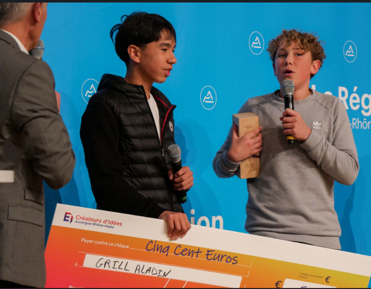 Animation de la finale du concours Créateurs d’Idées MEDEF Auvergne-Rhône-Alpes, pitchs de jeunes devant jury