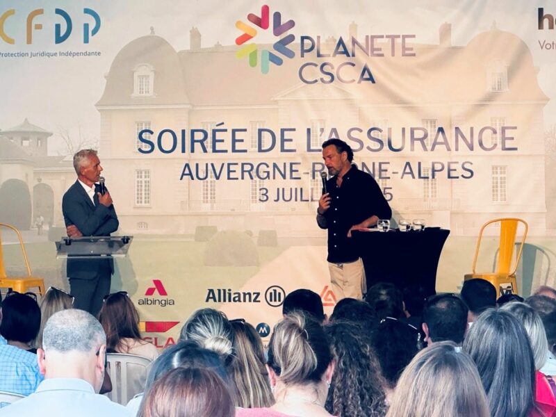 Philippe Montanay anime la conference planete CSCA AURA avec Jérôme Kerviel