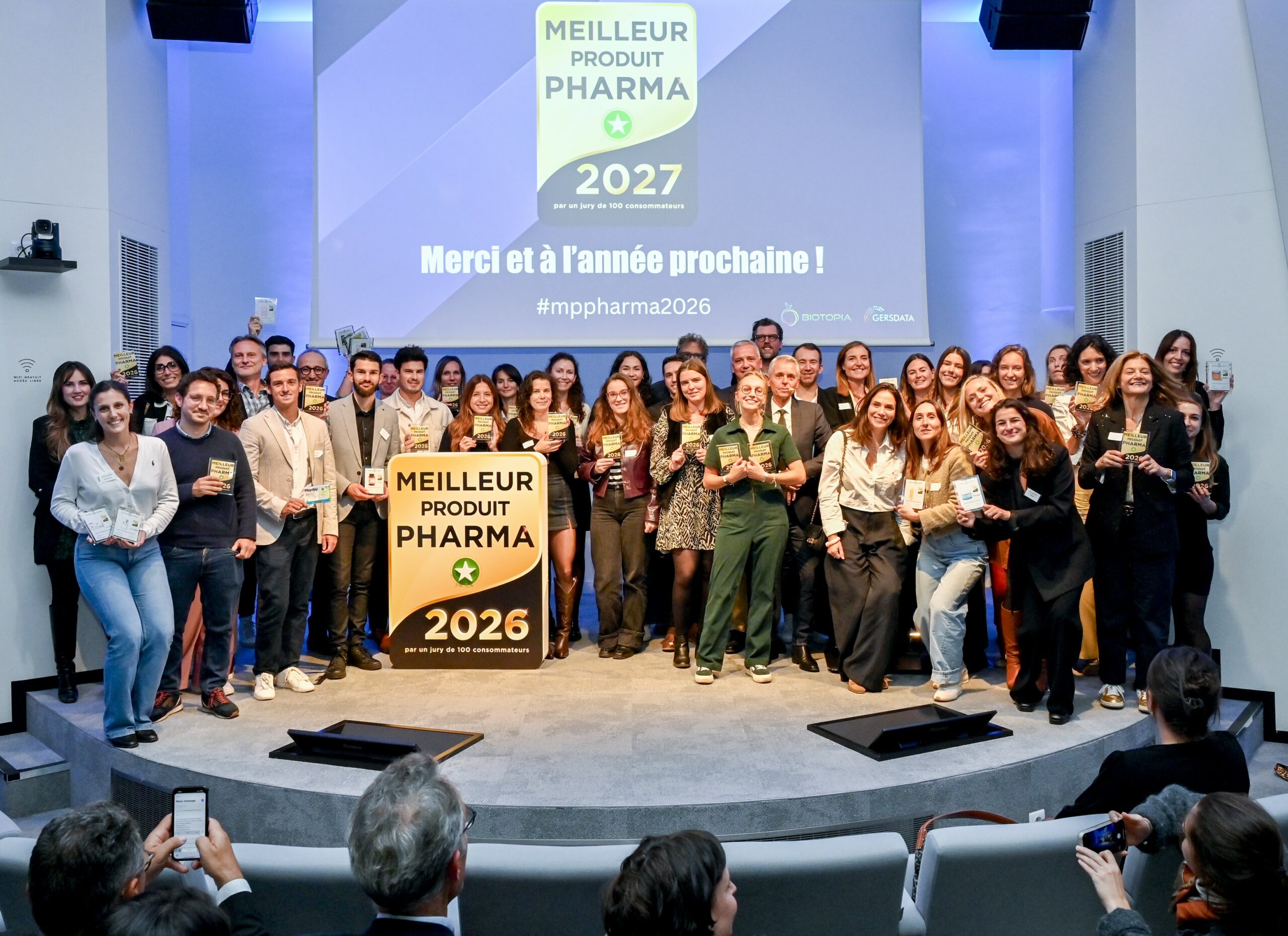 Philippe Montanay Maître de cérémonie de la 2ème édition de Meilleur Produit Pharma